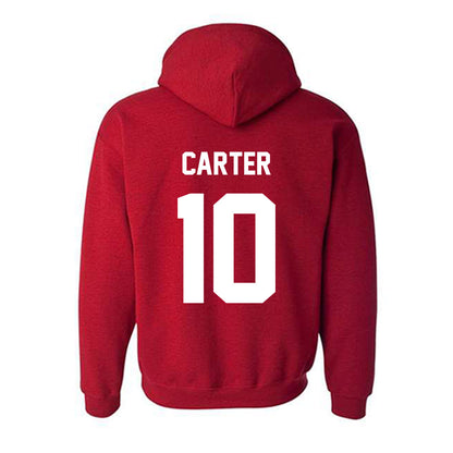 Arkansas State - NCAA Football : Tony Carter - Classic Shersey Hooded Sweatshirt-3