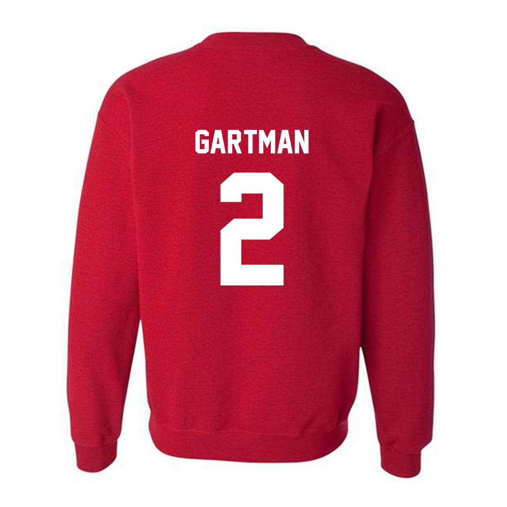 Arkansas State - NCAA Baseball : Andrew Gartman - Classic Shersey Crewneck Sweatshirt-2