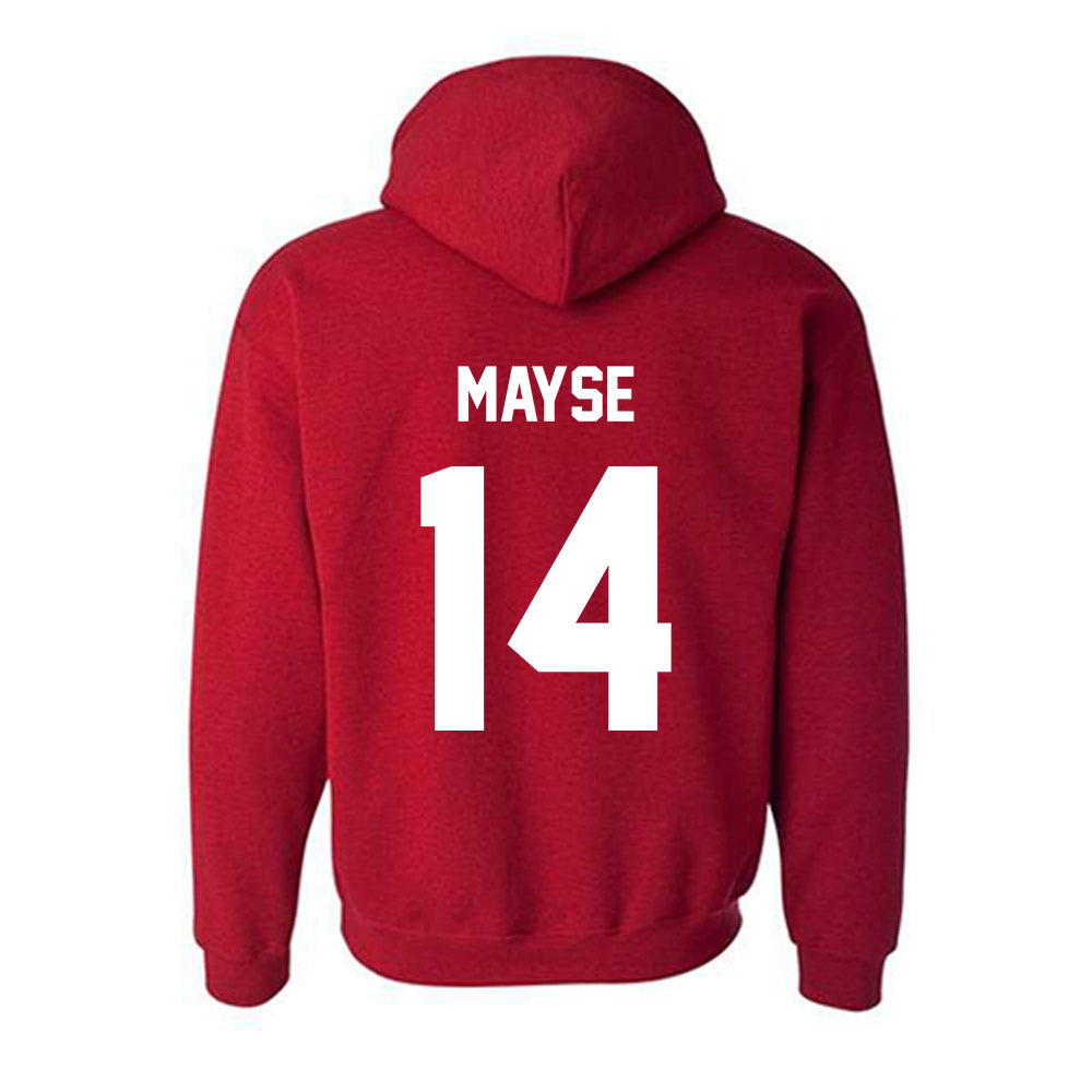 Arkansas State - NCAA Baseball : Myles Mayse - Classic Shersey Hooded Sweatshirt-2