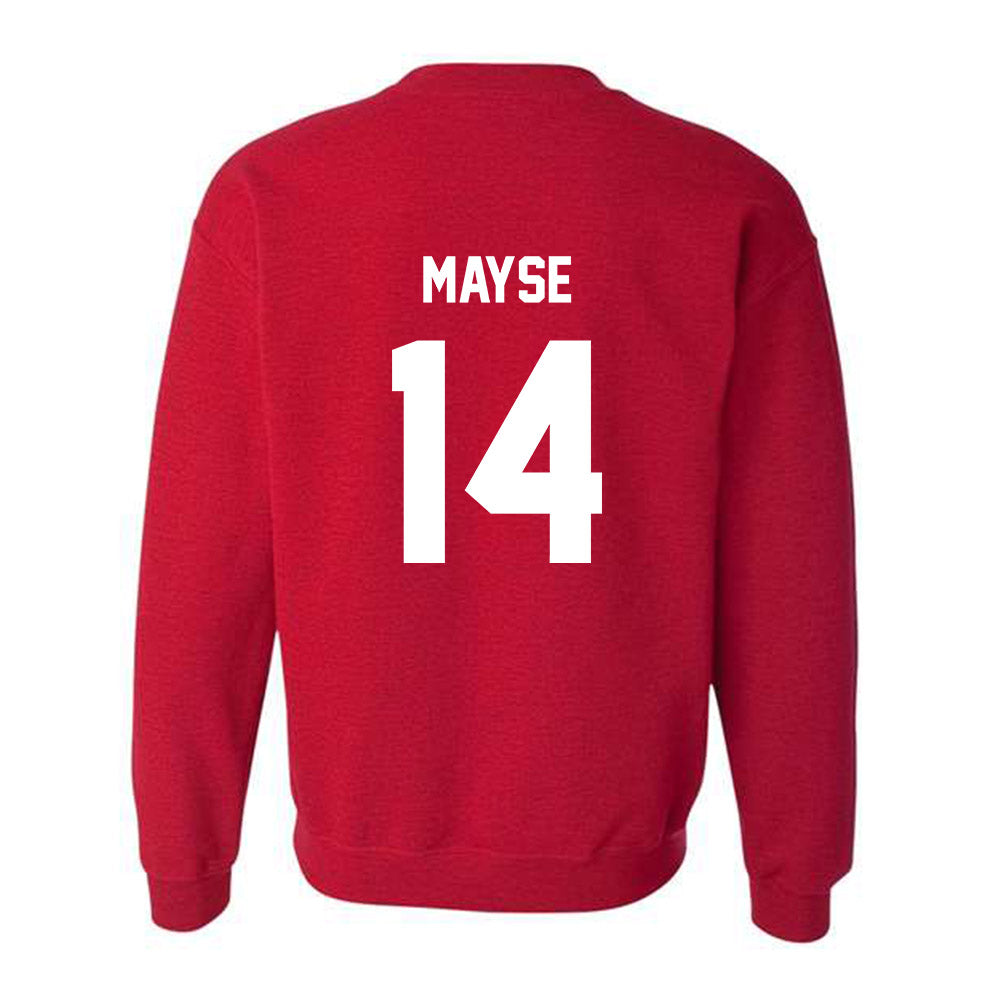 Arkansas State - NCAA Baseball : Myles Mayse - Classic Shersey Crewneck Sweatshirt-3