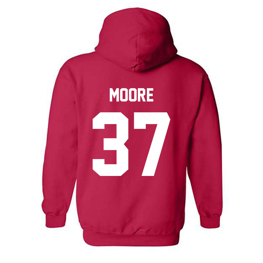 Arkansas State - NCAA Football : Ashton Moore - Classic Shersey Hooded Sweatshirt-2