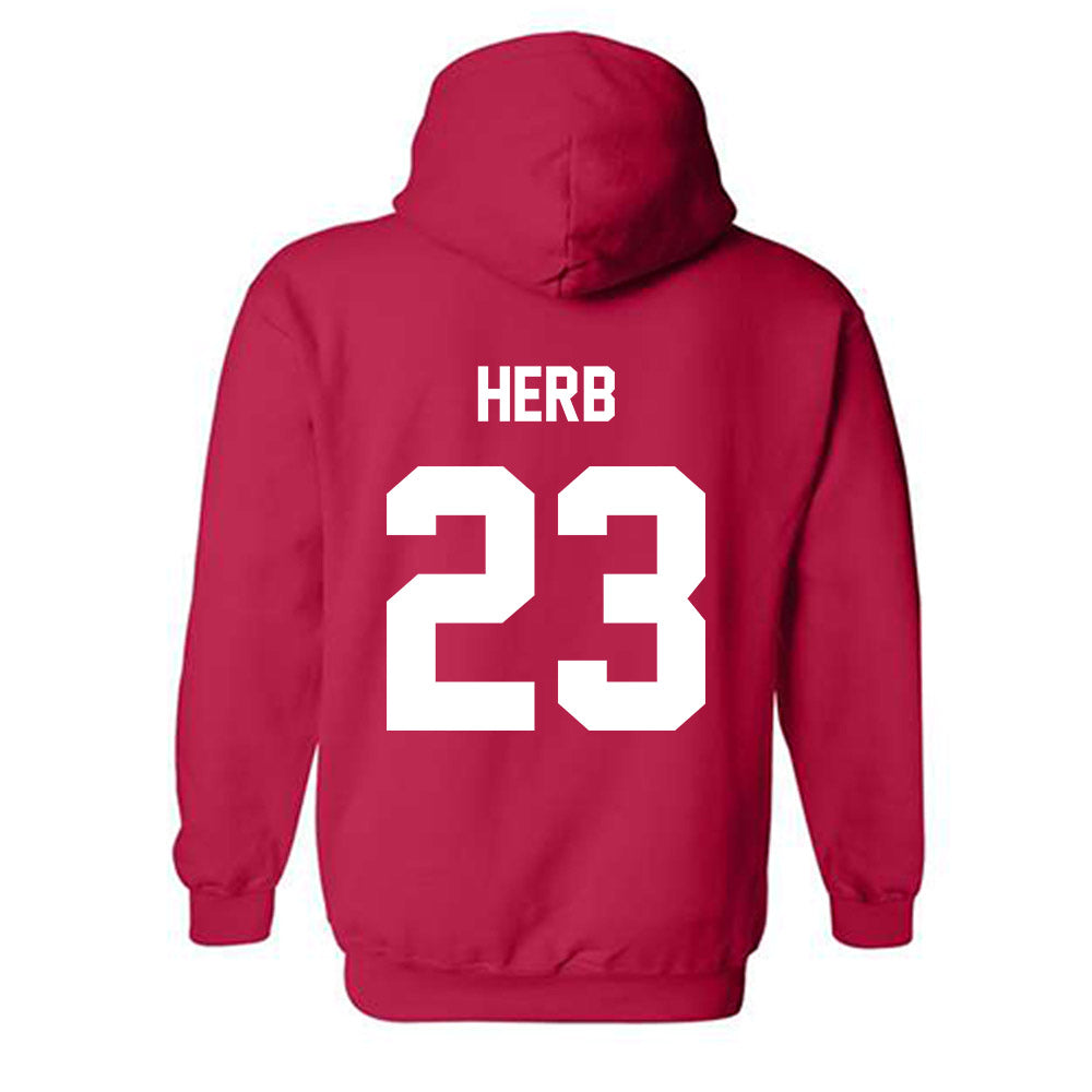 Arkansas State - NCAA Baseball : Tyler Herb - Classic Shersey Hooded Sweatshirt-2