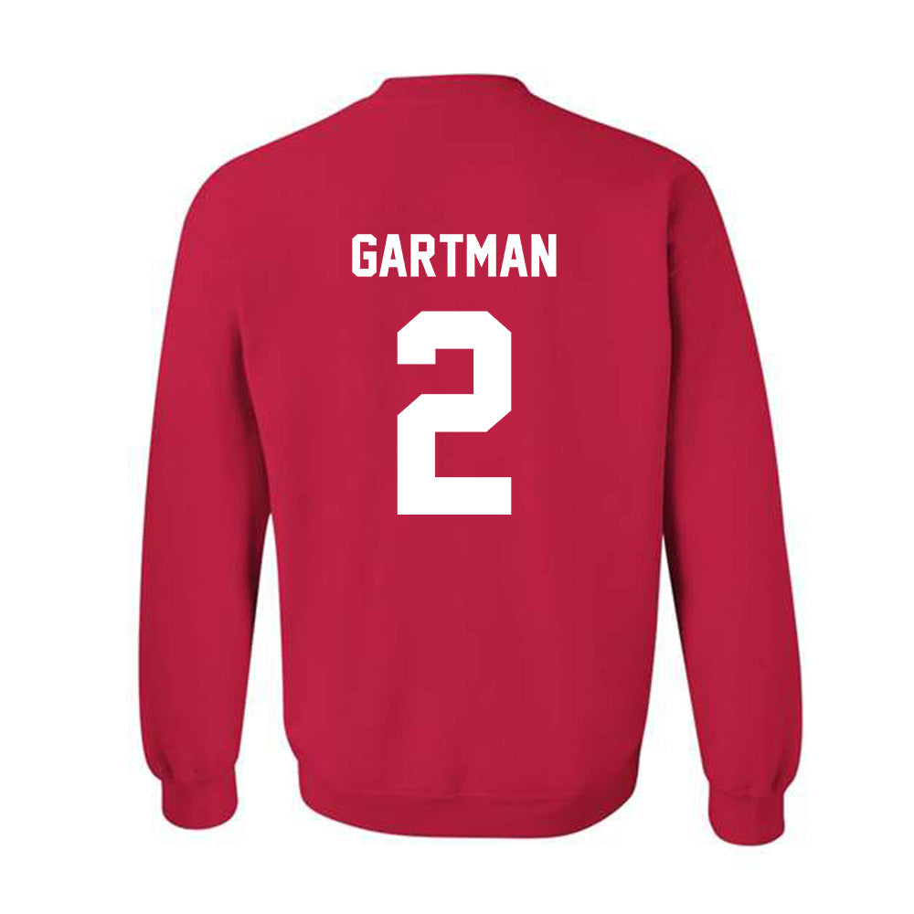 Arkansas State - NCAA Baseball : Andrew Gartman - Classic Shersey Crewneck Sweatshirt-3