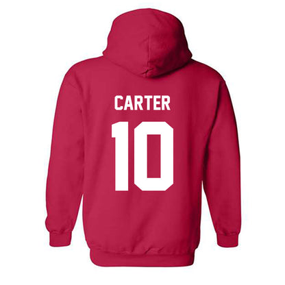 Arkansas State - NCAA Football : Tony Carter - Classic Shersey Hooded Sweatshirt-2