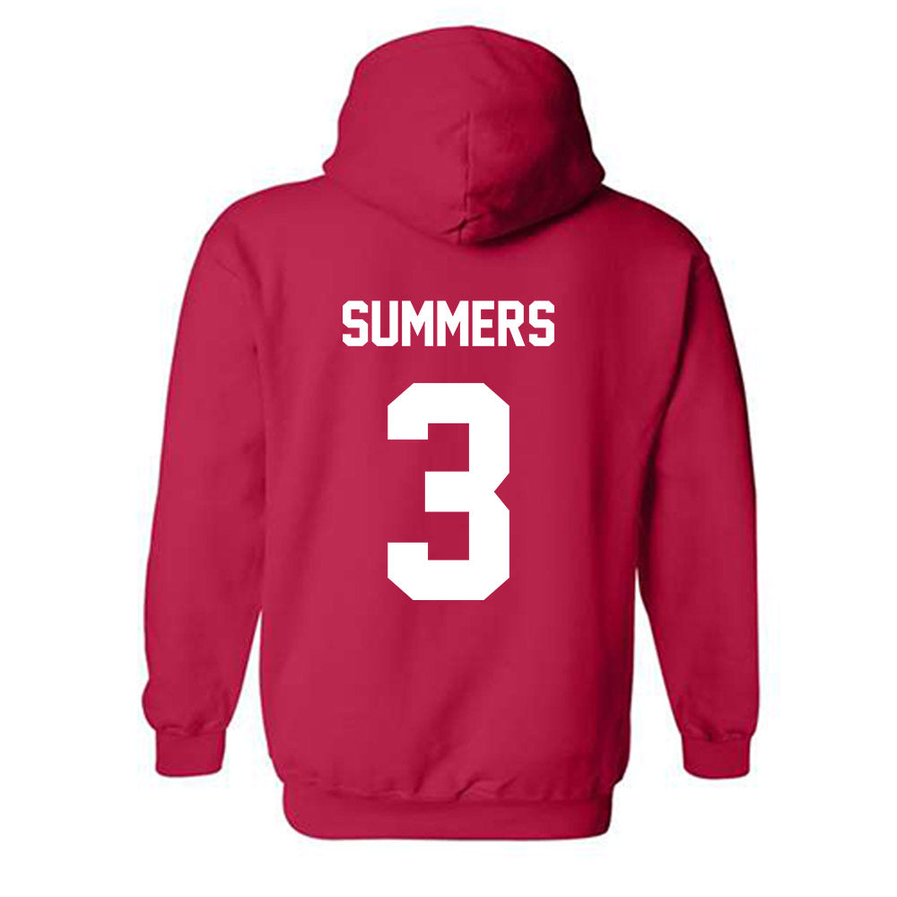 Arkansas State - NCAA Football : Hunter Summers - Classic Shersey Hooded Sweatshirt