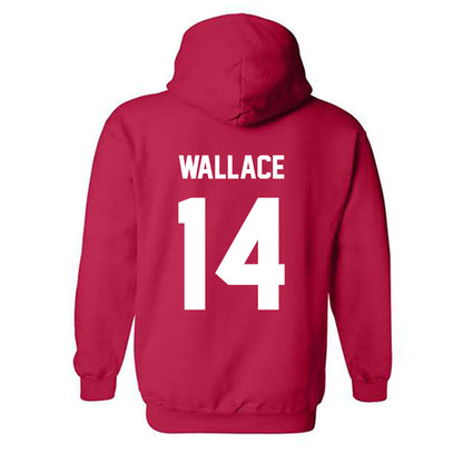Arkansas State - NCAA Football : AJ Wallace - Classic Shersey Hooded Sweatshirt-2