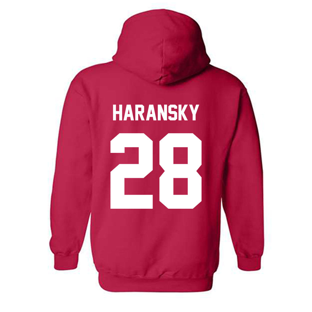 Arkansas State - NCAA Women's Soccer : Katy Haransky - Classic Shersey Hooded Sweatshirt-2
