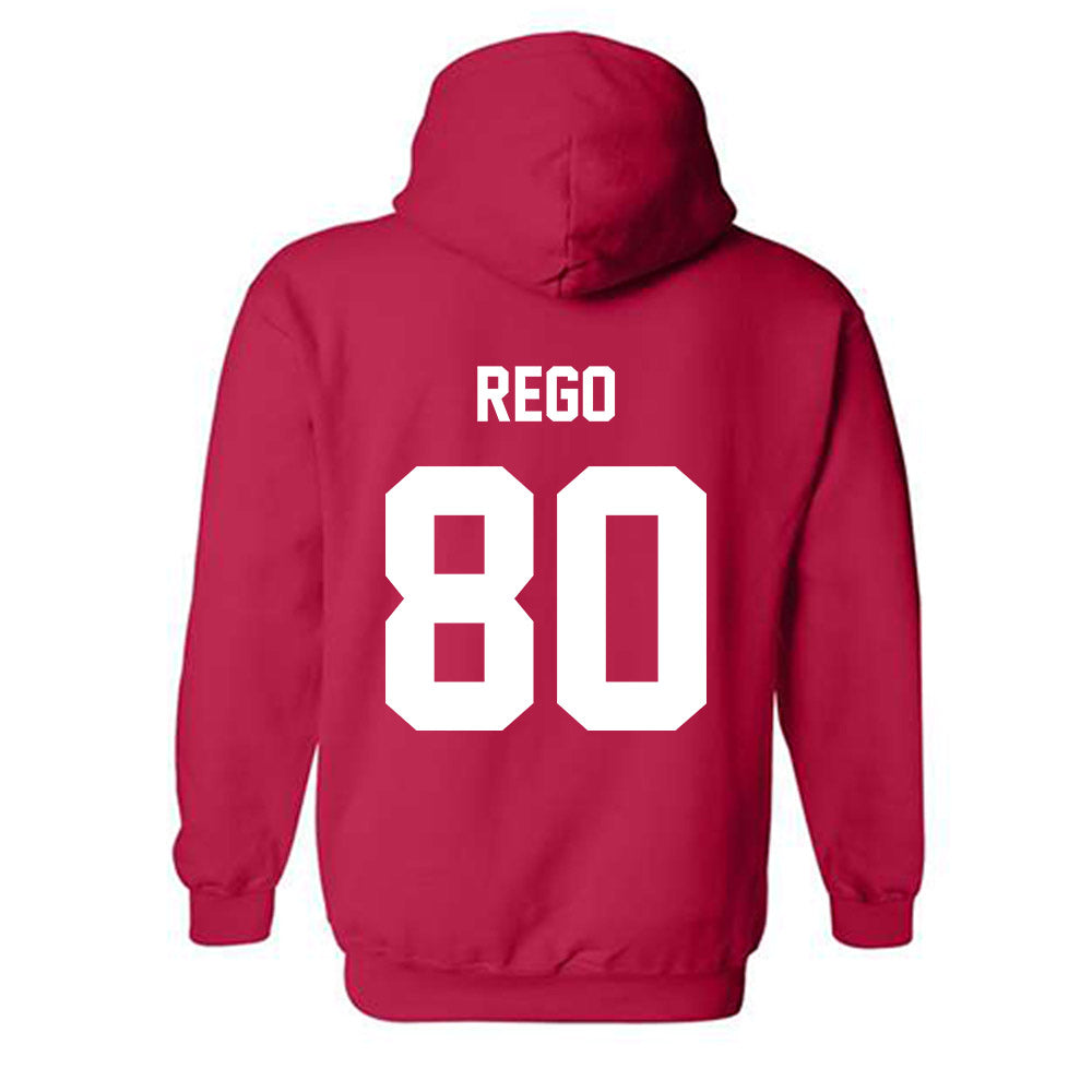 Arkansas State - NCAA Football : Kena Rego - Classic Shersey Hooded Sweatshirt-3