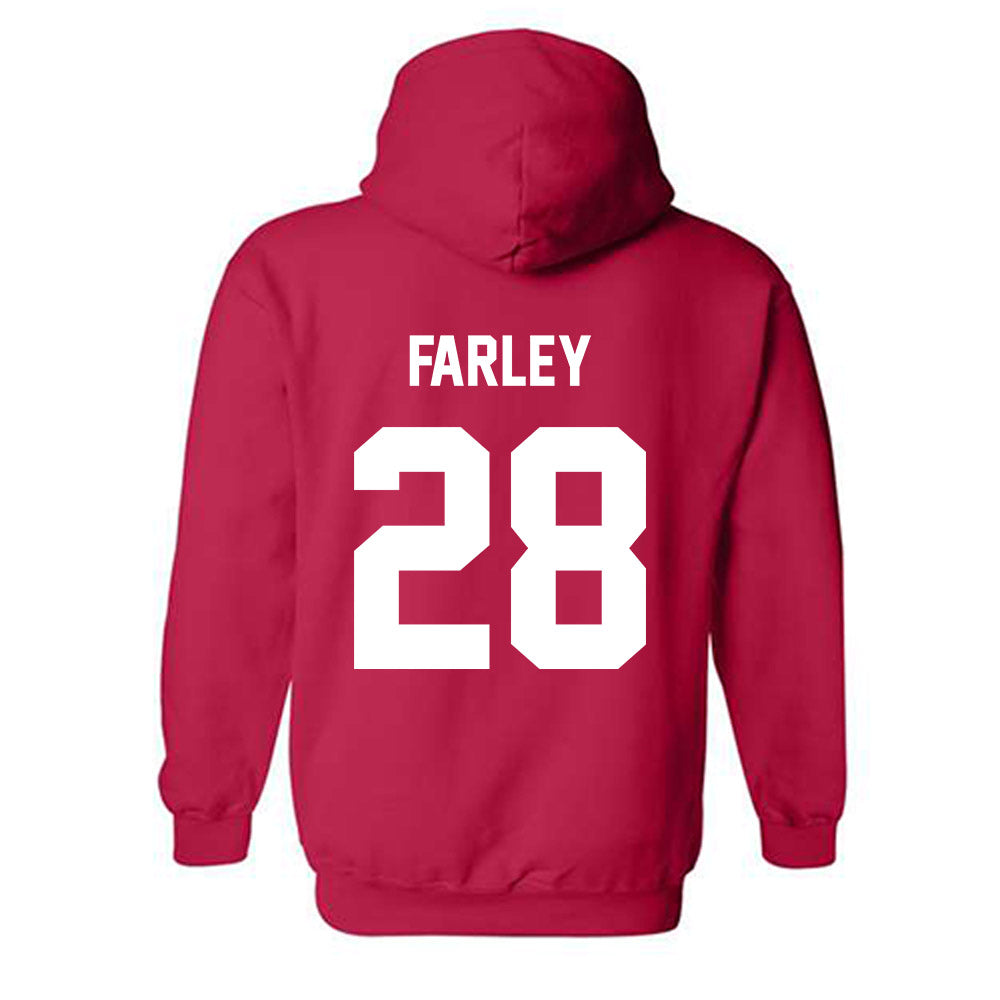 Arkansas State - NCAA Baseball : Dylan Farley - Classic Shersey Hooded Sweatshirt-2