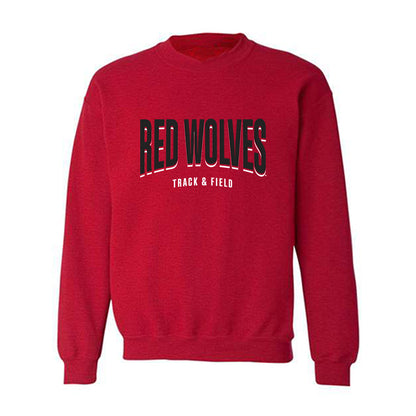 Arkansas State - NCAA Men's Track & Field : Jared Moore - Classic Shersey Crewneck Sweatshirt-0