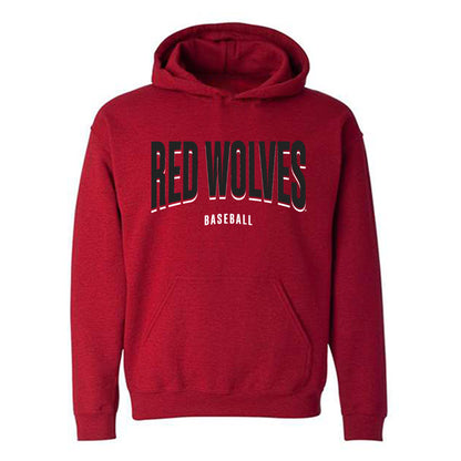 Arkansas State - NCAA Baseball : Tyler Herb - Classic Shersey Hooded Sweatshirt-1