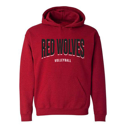 Arkansas State - NCAA Women's Volleyball : Devyn Lewis - Hooded Sweatshirt