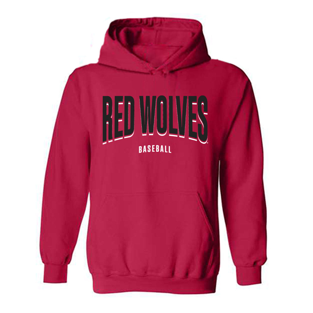 Arkansas State - NCAA Baseball : Tyler Herb - Classic Shersey Hooded Sweatshirt-0