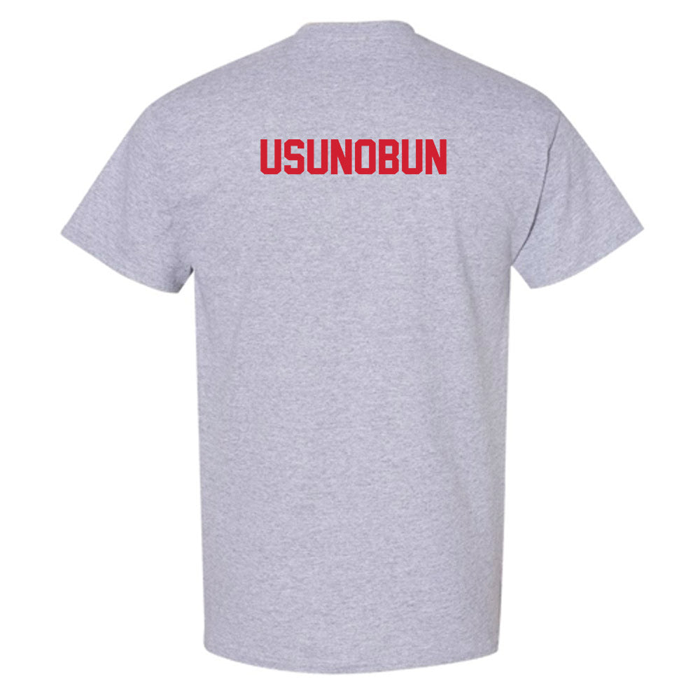 Arkansas State - NCAA Women's Track & Field : Queen Usunobun - Classic Shersey T-Shirt-1