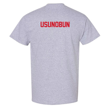 Arkansas State - NCAA Women's Track & Field : Queen Usunobun - Classic Shersey T-Shirt-1