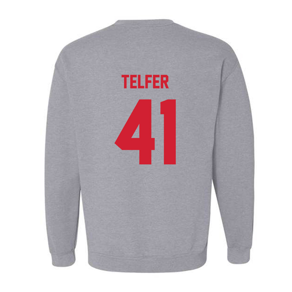 Arkansas State - NCAA Baseball : Tatem Telfer - Classic Shersey Crewneck Sweatshirt-1