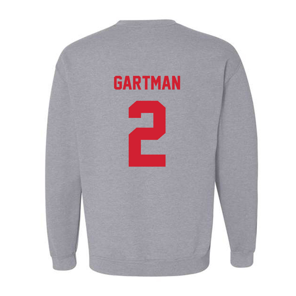 Arkansas State - NCAA Baseball : Andrew Gartman - Classic Shersey Crewneck Sweatshirt-1