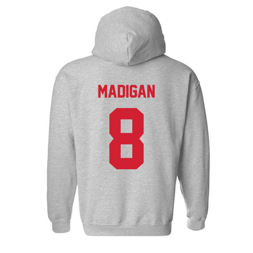 Arkansas State - NCAA Women's Volleyball : Erin Madigan - Hooded Sweatshirt