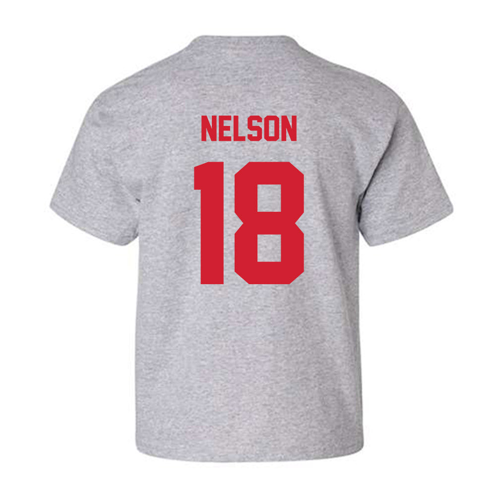 Arkansas State - NCAA Baseball : Jack Nelson - Classic Shersey Youth T-Shirt-1