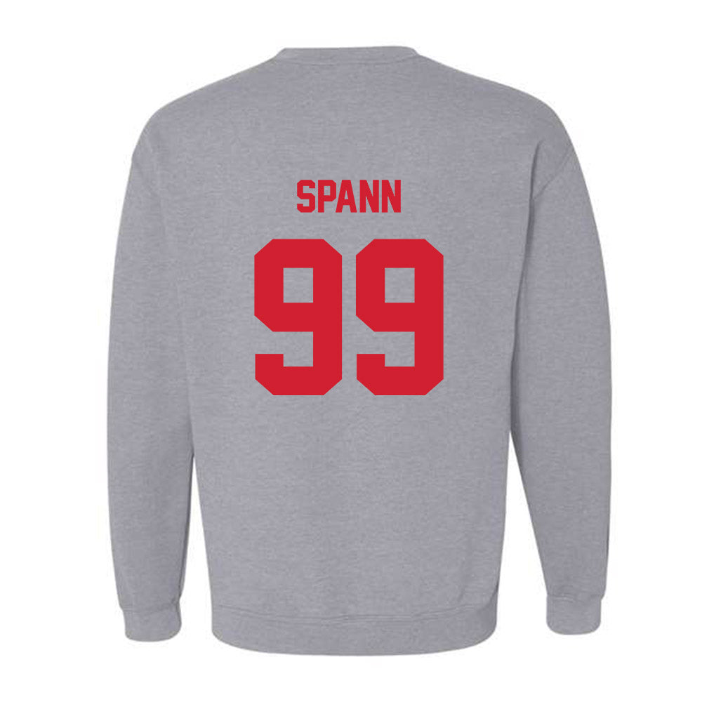 Arkansas State - NCAA Football : Tj Spann - Classic Shersey Crewneck Sweatshirt-1