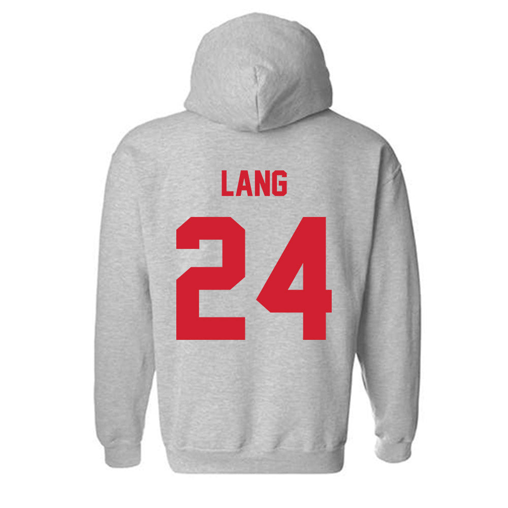 Arkansas State - NCAA Women's Bowling : Amanda Lang - Hooded Sweatshirt