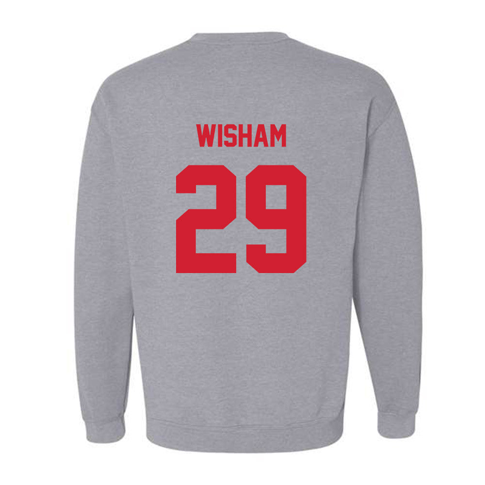 Arkansas State - NCAA Football : Luke Wisham - Classic Shersey Crewneck Sweatshirt-1