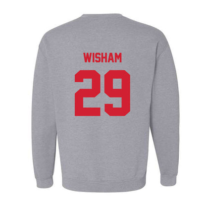 Arkansas State - NCAA Football : Luke Wisham - Classic Shersey Crewneck Sweatshirt-1