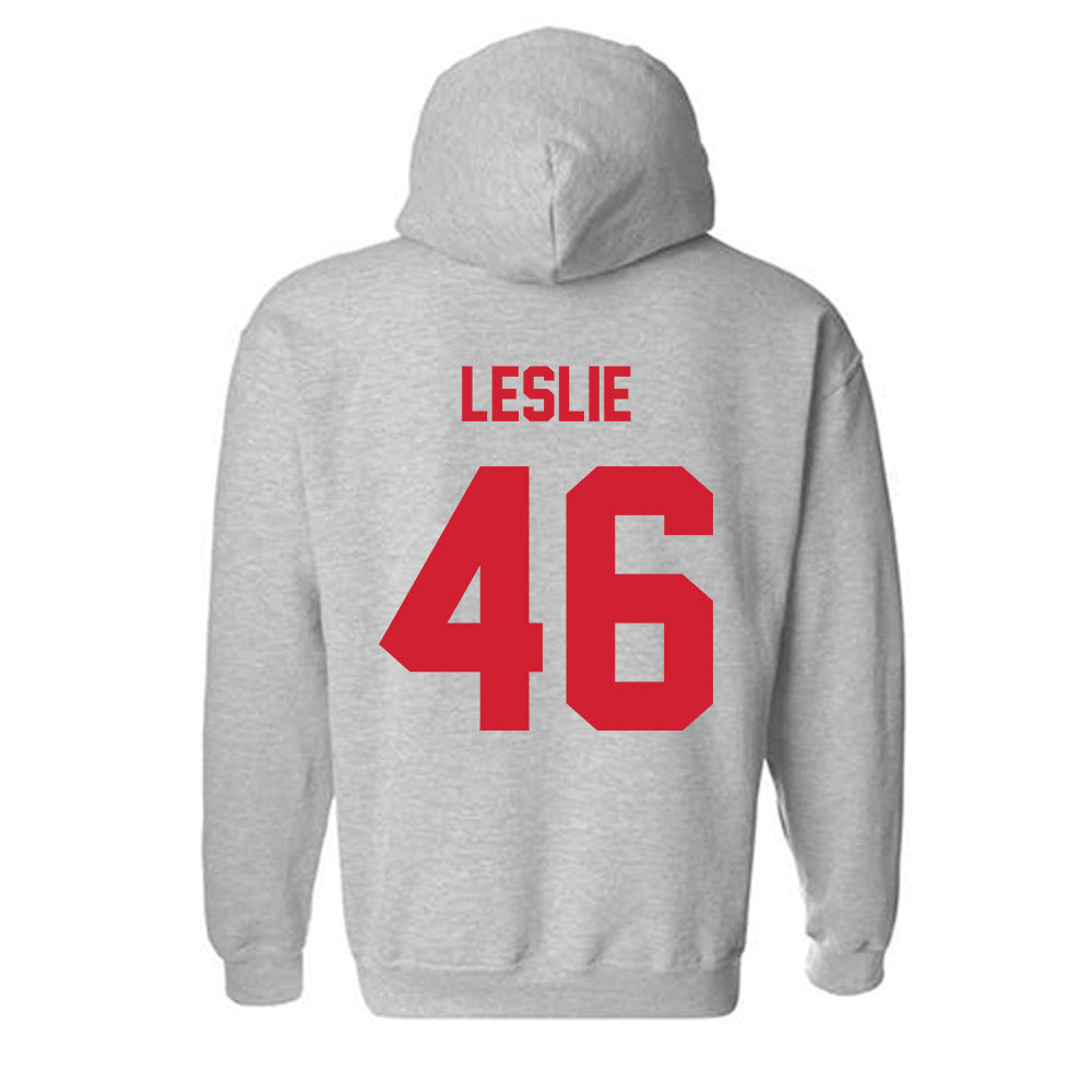 Arkansas State - NCAA Baseball : Will Leslie - Classic Shersey Hooded Sweatshirt-1