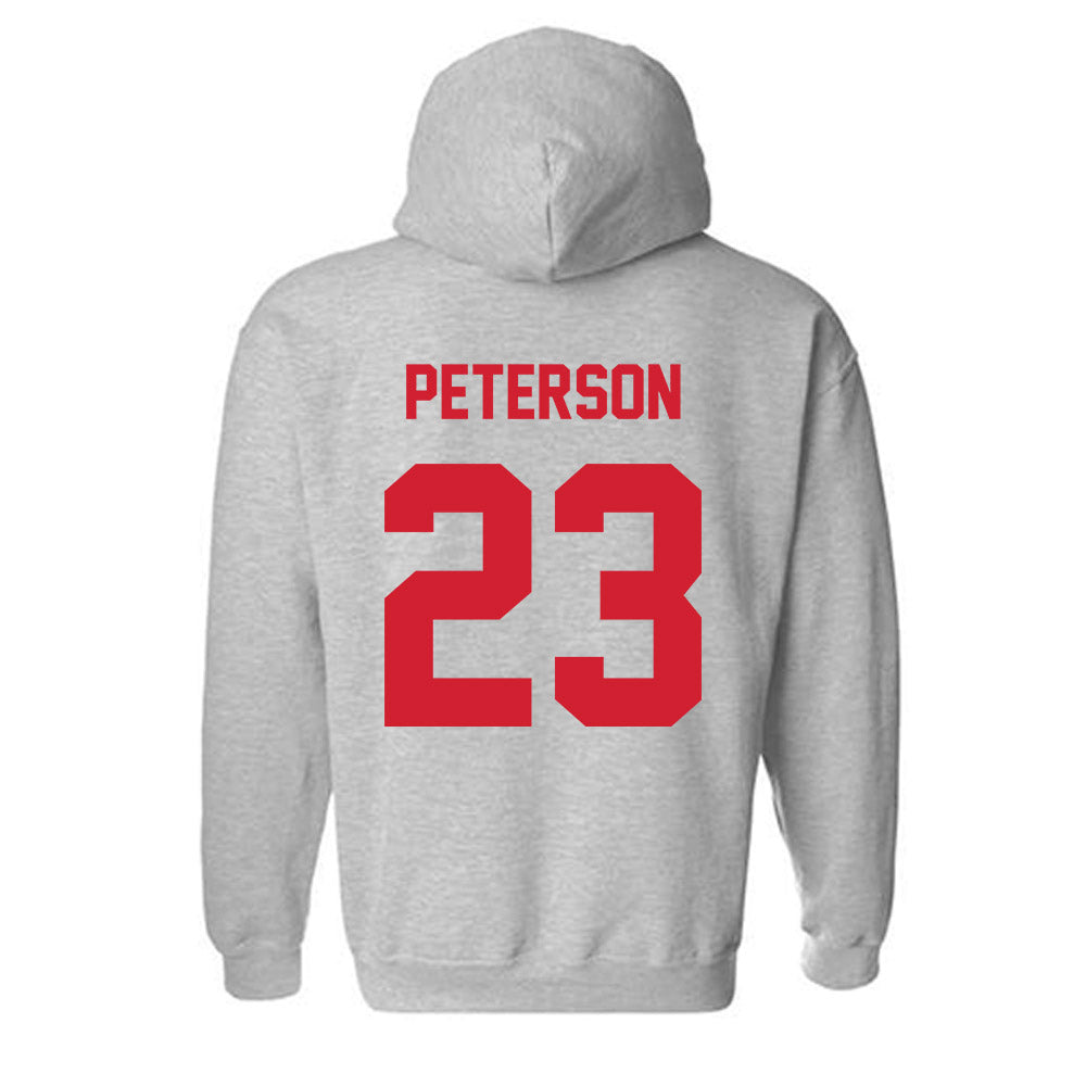 Arkansas State - NCAA Baseball : Sam Peterson - Classic Shersey Hooded Sweatshirt-1