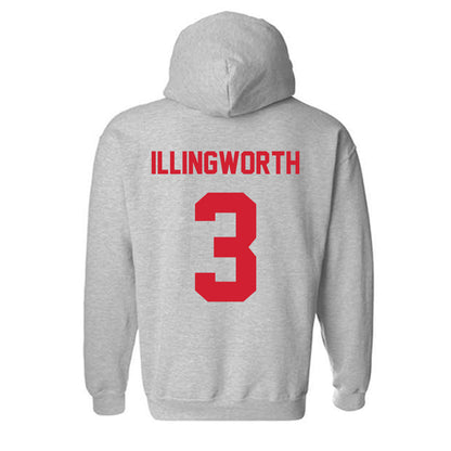 Arkansas State - NCAA Baseball : Jackson Illingworth - Classic Shersey Hooded Sweatshirt-1