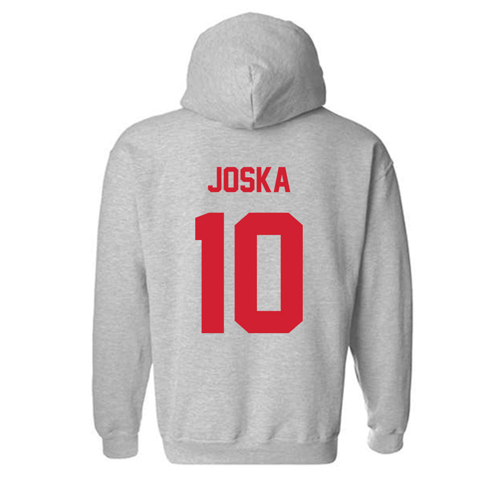 Arkansas State - NCAA Women's Volleyball : Maya Joska - Classic Shersey Hooded Sweatshirt-1