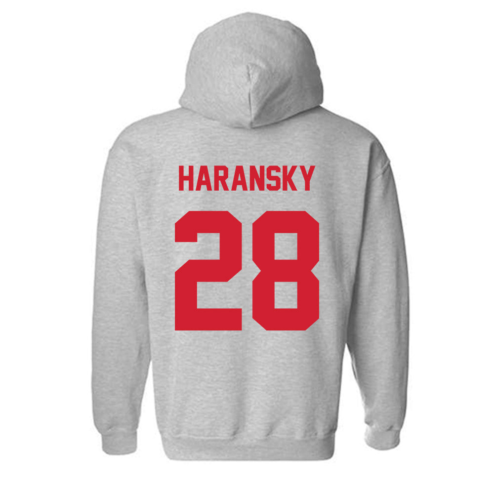 Arkansas State - NCAA Women's Soccer : Katy Haransky - Classic Shersey Hooded Sweatshirt-1