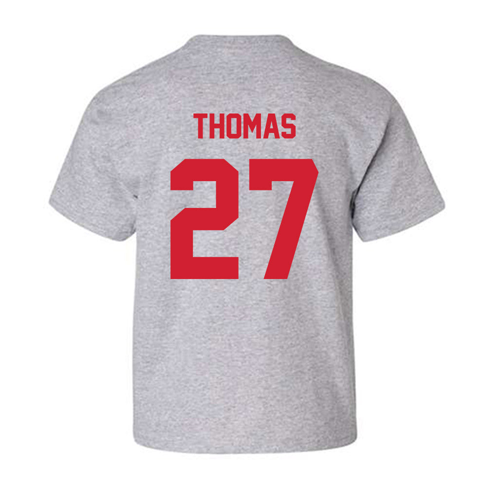 Arkansas State - NCAA Football : AJ Thomas - Classic Shersey Youth T-Shirt-1