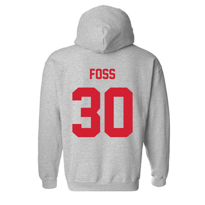 Arkansas State - NCAA Baseball : Brett Foss - Classic Shersey Hooded Sweatshirt-1