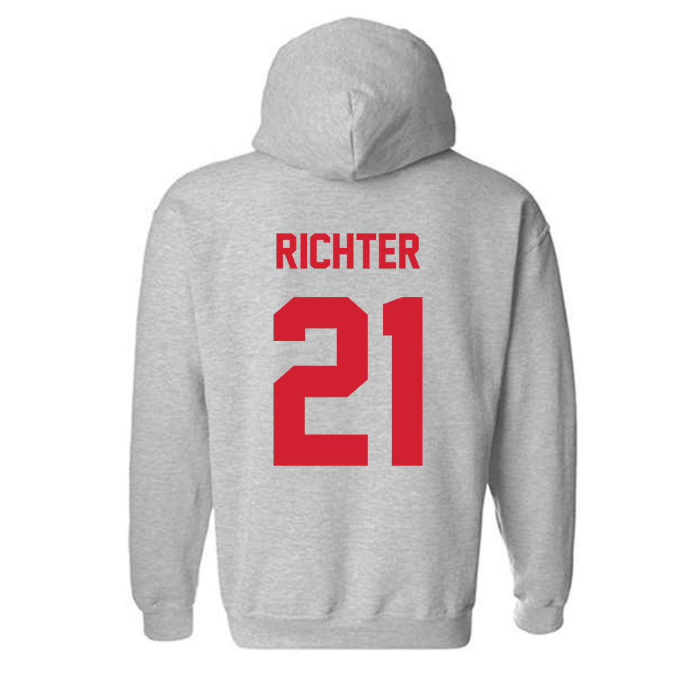 Arkansas State - NCAA Baseball : Chase Richter - Classic Shersey Hooded Sweatshirt-1