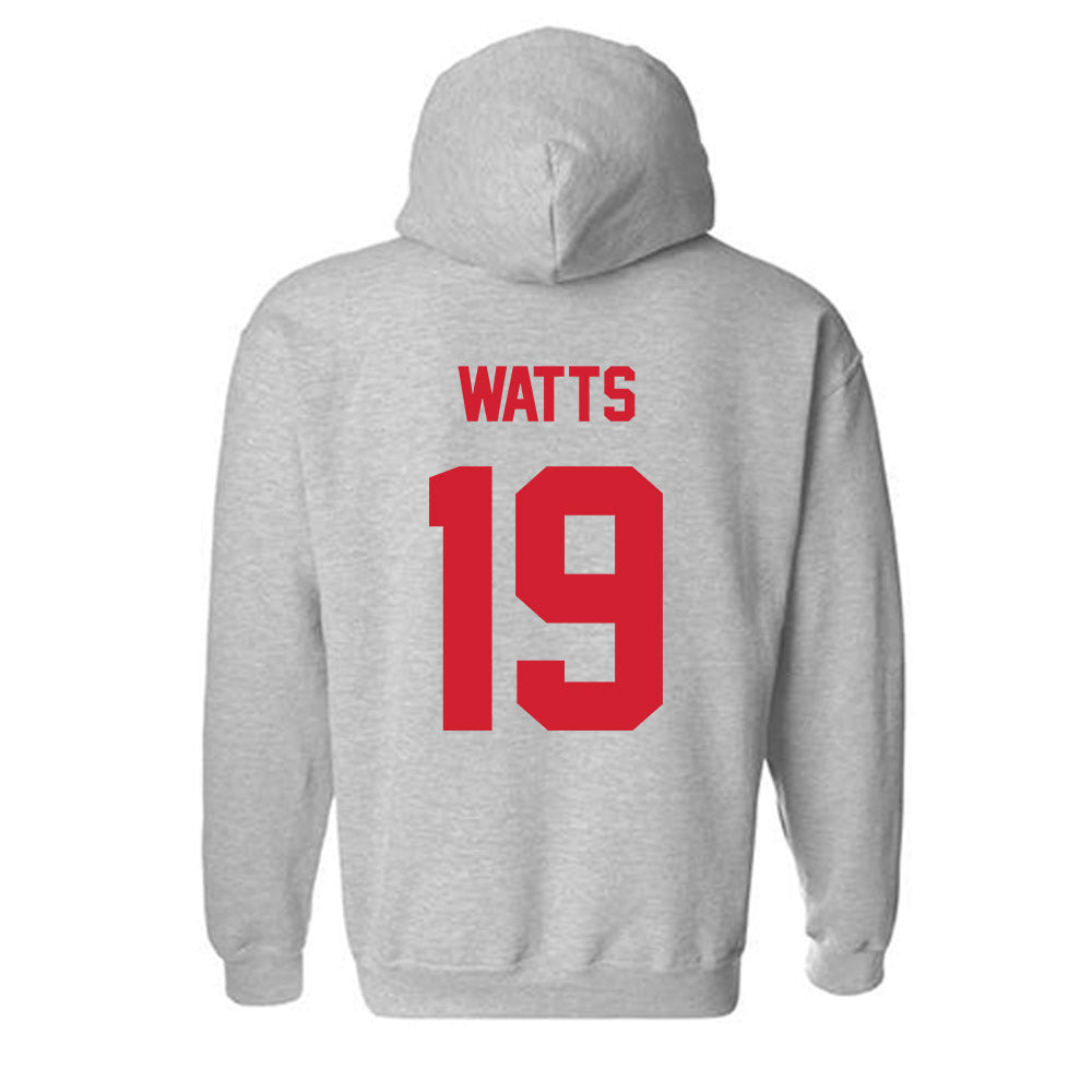 Arkansas State - NCAA Women's Soccer : Alexia Watts - Classic Shersey Hooded Sweatshirt-1