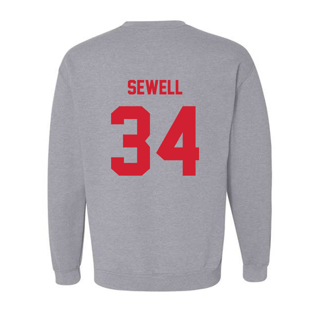 Arkansas State - NCAA Baseball : Isaac Sewell - Classic Shersey Crewneck Sweatshirt-1