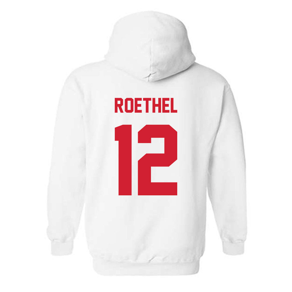 Arkansas State - NCAA Women's Volleyball : Eden Roethel - Classic Shersey Hooded Sweatshirt-1