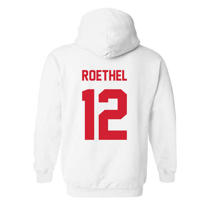 Arkansas State - NCAA Women's Volleyball : Eden Roethel - Classic Shersey Hooded Sweatshirt-1