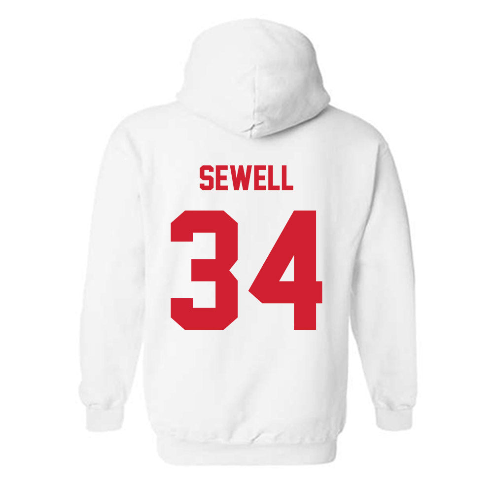 Arkansas State - NCAA Baseball : Isaac Sewell - Classic Shersey Hooded Sweatshirt-1