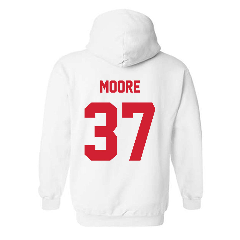 Arkansas State - NCAA Football : Ashton Moore - Classic Shersey Hooded Sweatshirt-1