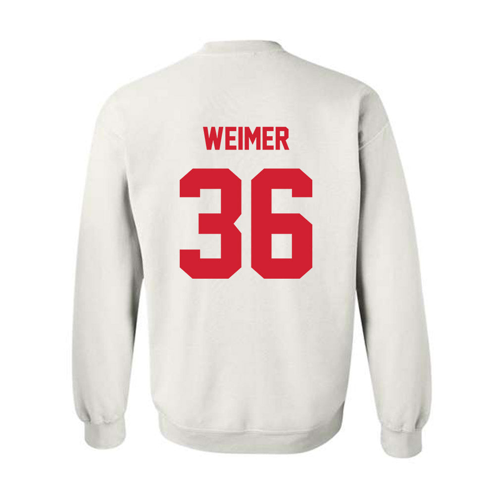 Arkansas State - NCAA Baseball : Tyler Weimer - Classic Shersey Crewneck Sweatshirt-1