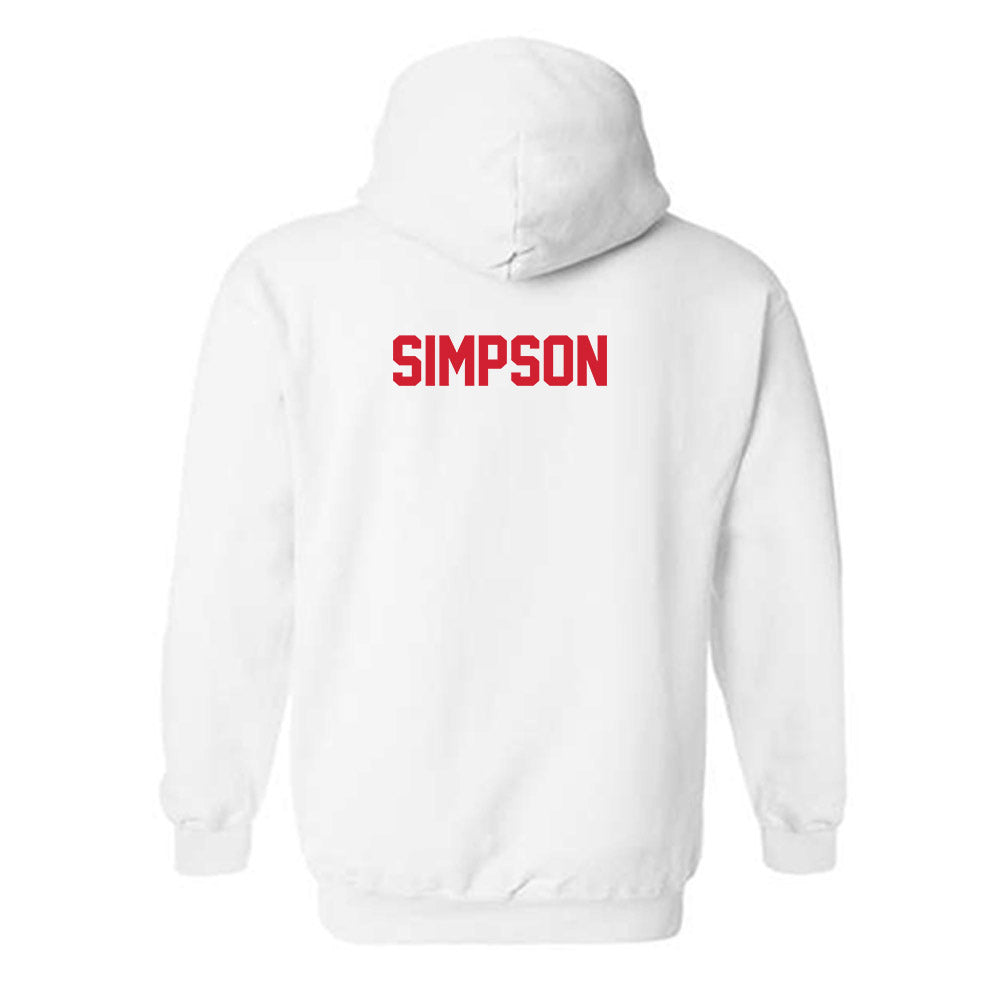 Arkansas State - NCAA Women's Track & Field : Keniya Simpson - Hooded Sweatshirt