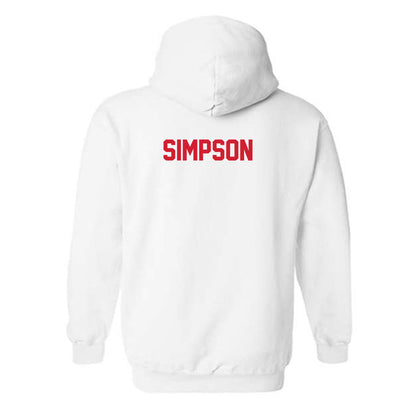 Arkansas State - NCAA Women's Track & Field : Keniya Simpson - Hooded Sweatshirt