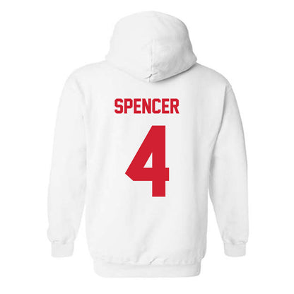 Arkansas State - NCAA Football : Devin Spencer - Classic Shersey Hooded Sweatshirt-1