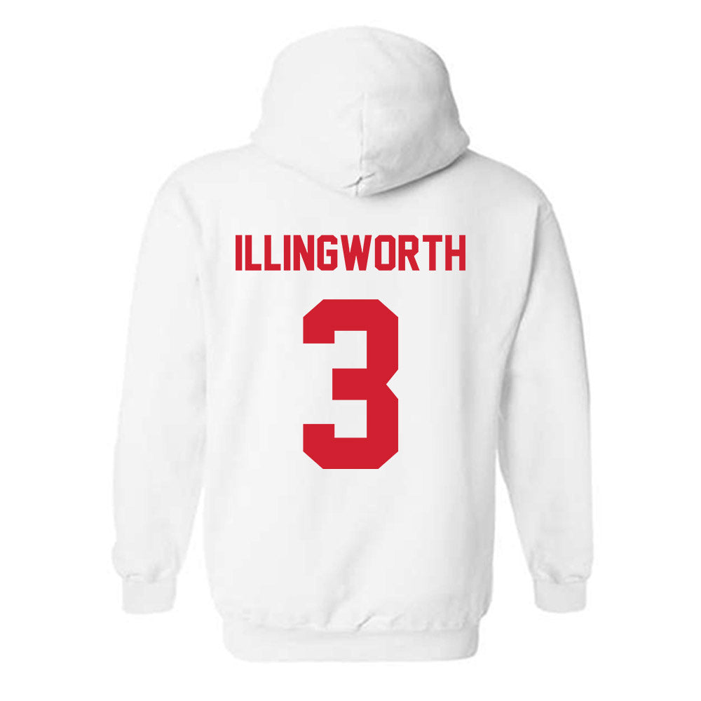 Arkansas State - NCAA Baseball : Jackson Illingworth - Classic Shersey Hooded Sweatshirt-1