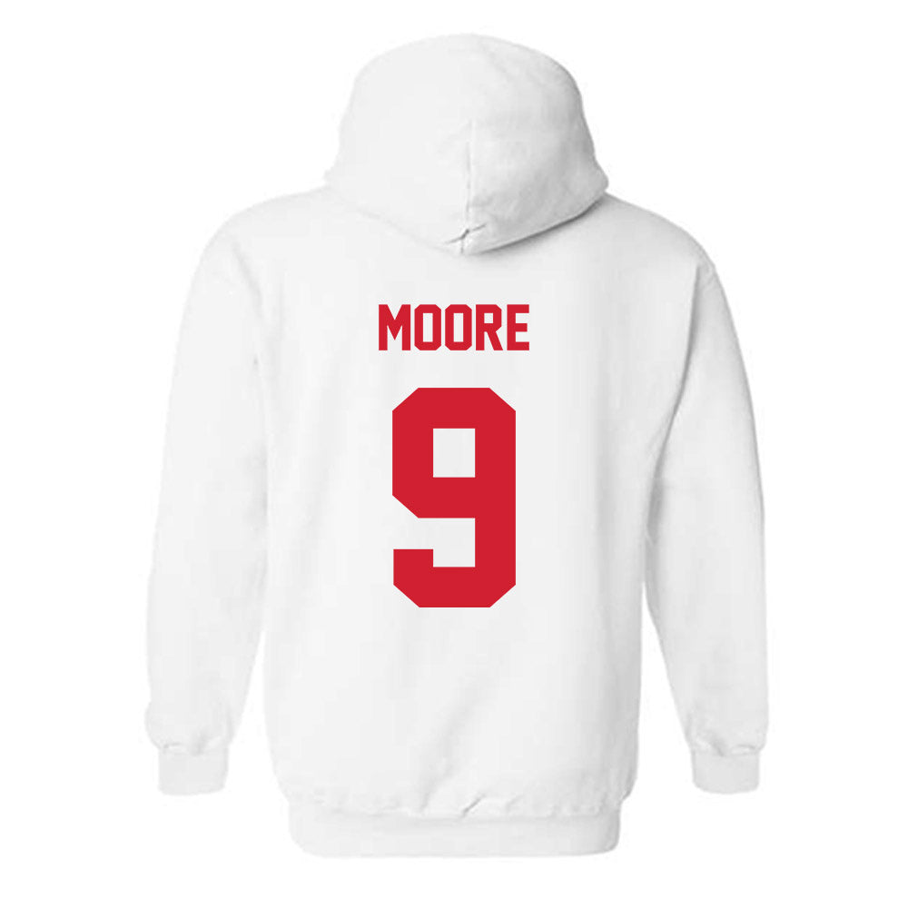Arkansas State - NCAA Football : Kam Moore - Classic Shersey Hooded Sweatshirt-1