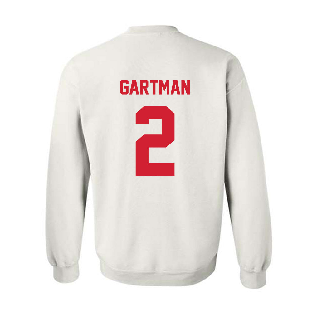 Arkansas State - NCAA Baseball : Andrew Gartman - Classic Shersey Crewneck Sweatshirt-1