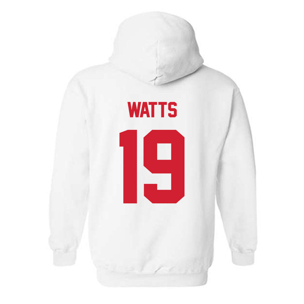 Arkansas State - NCAA Women's Soccer : Alexia Watts - Classic Shersey Hooded Sweatshirt-1