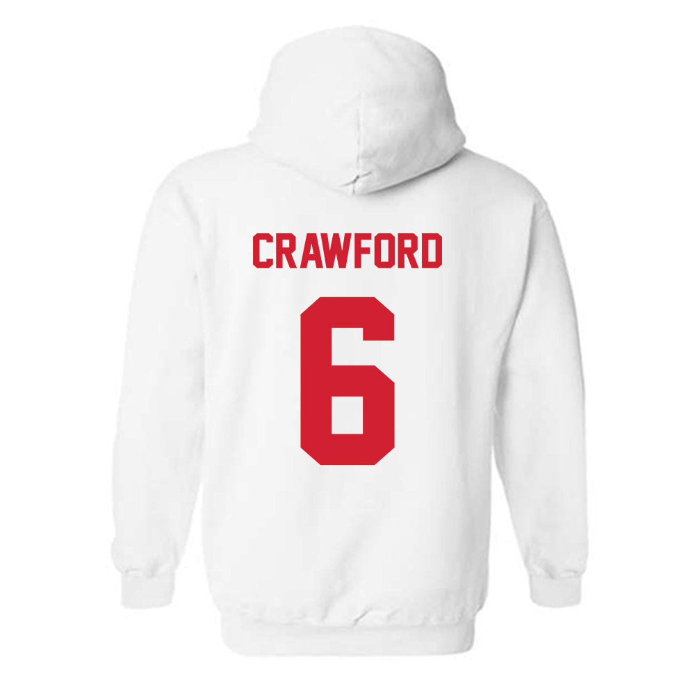 Arkansas State - NCAA Football : Ethan Crawford - Classic Shersey Hooded Sweatshirt-1